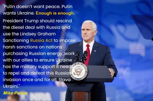 PENCE WARMONGER 2026