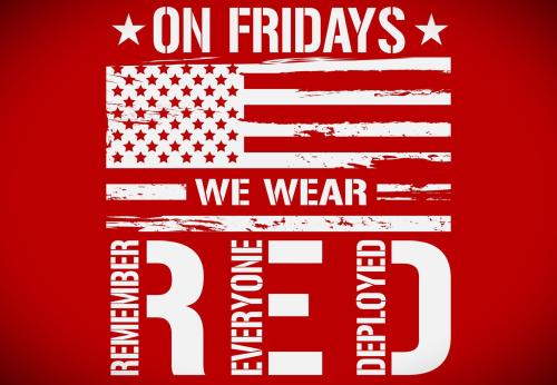 100226 - On Friday we wear RED