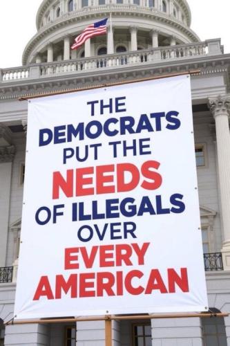 democrats put illegals first