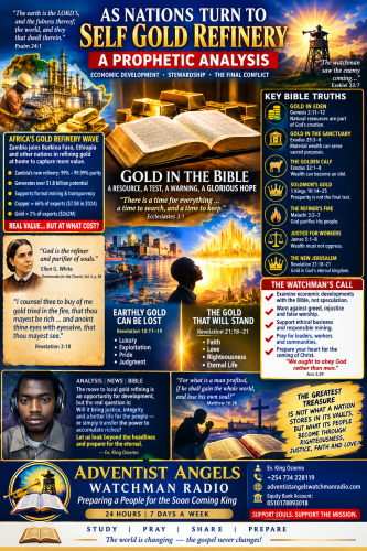 Gold, Prophecy, and the Watchman Call