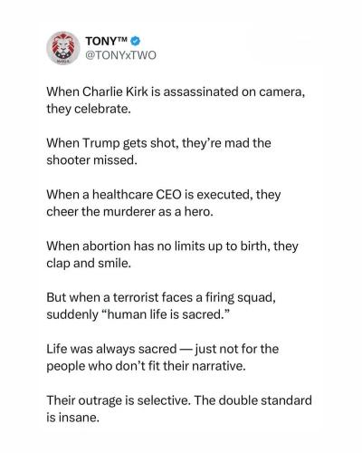 CHARLIE KIRK APPAUD