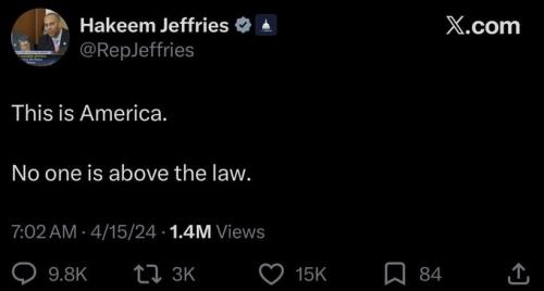 NO ONE IS A ABOVE THE LAW