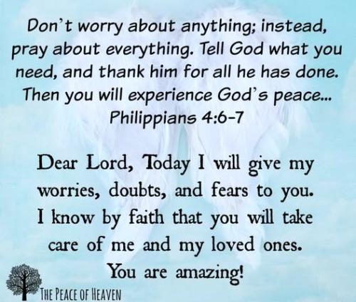 101226 - Don't worry, Phil 4 - 6, 7