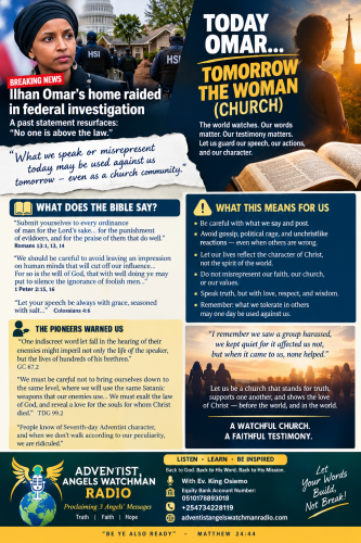 Watchful Church, Faithful Testimony