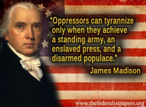 James Madison on tyranny
