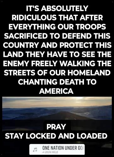 Watching Our Enemies Walk Free Inside OUR Country