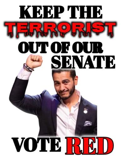 KEEP THE TERRORIST OUT OF GOVT.!