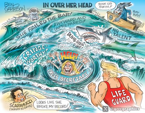 trump-press-secretary-over-her-head