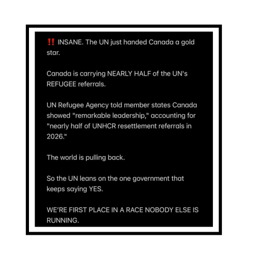 just handed Canada