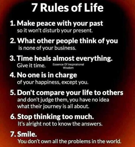 100826 - 7 rules of life