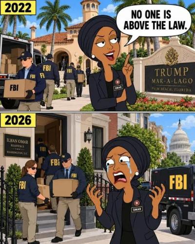 NO ONE IS ABOVE THE LAW ILLHAM OMAR