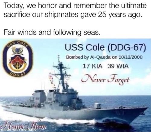 USS Cole remembrance