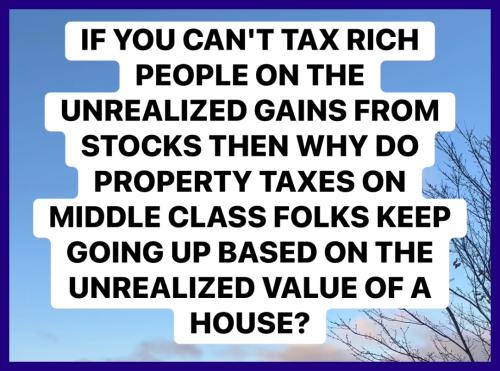 Rich NOT taxed But Middle Class Are