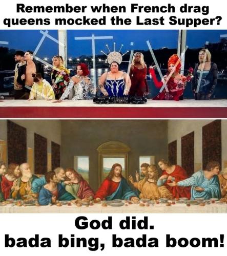 Remember when French drag queens mocked the Last Supper.768px