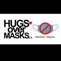Hugs over masks Hamilton